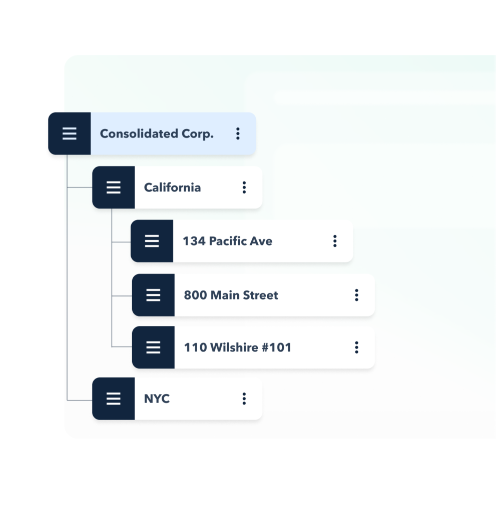 Multi-entity Accounting Software Screenshot example for real estate investors