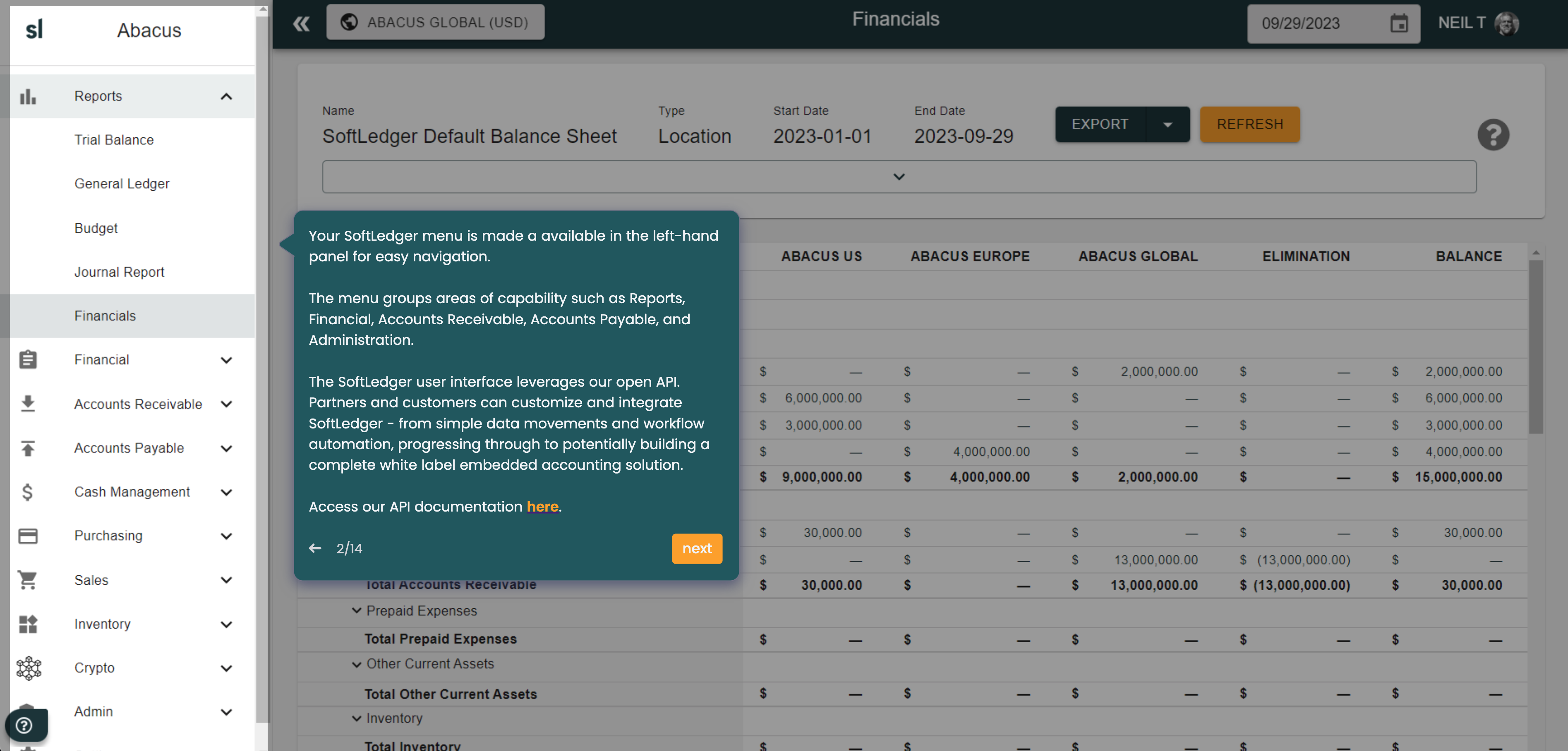 A Full General Ledger Accounting Software